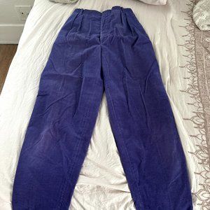 Vintage junior connection purple corduroy pants SIZE 9